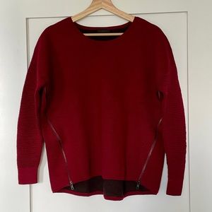 J. Crew Collection Womens Pullover Sweater
100% Merino Wool Side Zip